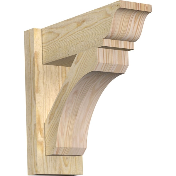 Ekena Millwork Legacy Traditional Rough Sawn Outlooker, Douglas Fir, 6"W x 16"D x 16"H OUT06X16X16LEC01RDF - main